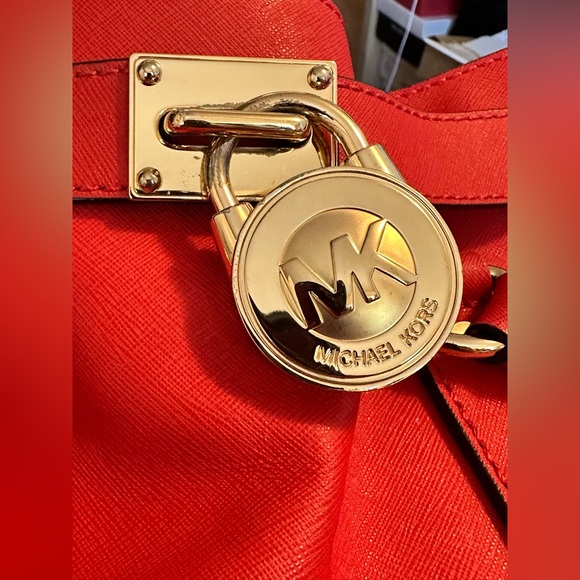 Michael by Michael Kors Tangerine Hamilton Bag - Picture 4 of 6
